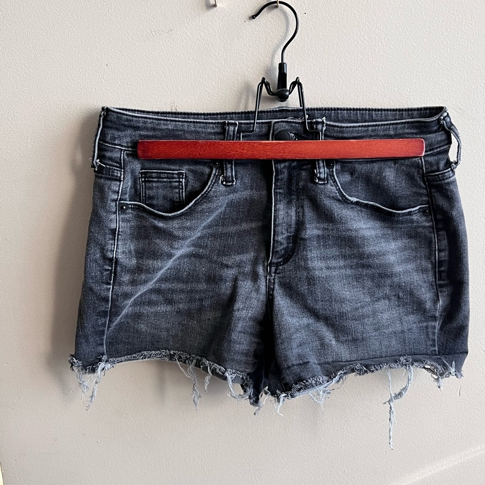 Women's Distressed Denim Shorts